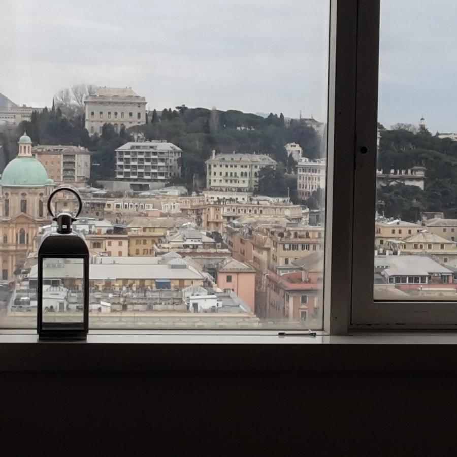 Suite Lambruschini Central With Top City View - Free Covered Parking 热那亚 外观 照片
